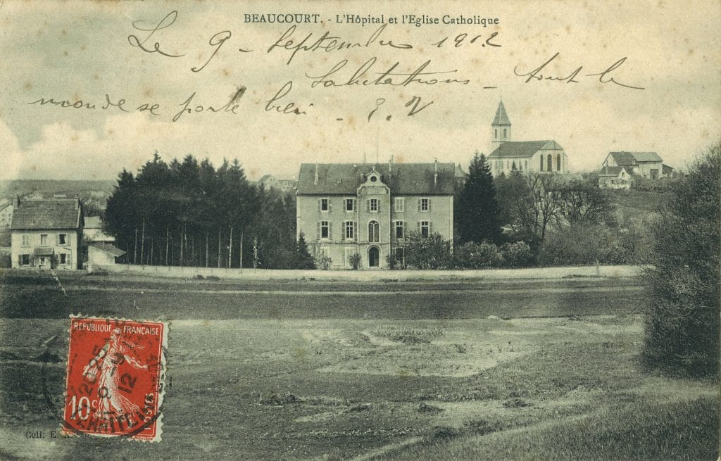 carte postale de la Maison Blanche