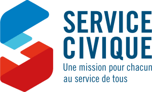 logo : Le service civique, une mission pour chacun au service de tous